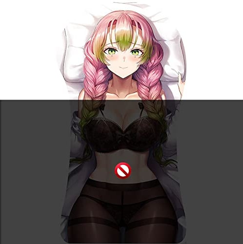 JWZPILLOW Großes 3D-Mauspad für den ganzen Körper, Arm-Handgelenkauflage, Gaming-Mauspad, Computer-Tastatur und Mäuse, Zubehör, 2-Wege-Skin (Anime-Mauspad 1)