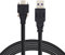 NFHK 5 metros USB 3.1 Tipo-C Conector de bloqueo dual a USB 3.0 estándar Cable de datos para cámara con tornillo de montaje en panel