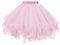Dressever Damen Tüllrock 50er Rockabilly Petticoat Retro Tutu Ballet Cosplay Prom Abendkleider Anlass Rosa Medium New