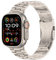 iitee Pulseras de metal ajustables compatibles con Apple Ultra Watch de 49 mm para mujeres y hombres, correa de negocios de acero inoxidable mejorada para iWatch Series 9 8 SE 7 6 5 4 4, Titanium,