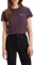 Levi's Femme The Perfect Tee T-Shirt, Polka Dot Shine Outline BW Plum Perfect, XS