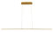 LumenTEC Hängende LED-Lampe Kiki 20W 120cm 4000K Gold., 2666
