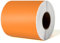 YIKIADA Orange Thermo-Etikett Vinyl 150 × 100 mm Rolle Perforierte Selbstklebend Thermodirekt Aufkleber Wasserdicht Versandetikette für Barcode QR Code 250 Stück