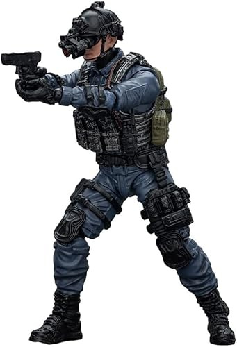 JoyToy 1:18 Action Figure Army Builder Promotion Pack Figure 32 Assault Team Member Hardcore Coldplay 10.6 cm Collectible Military Model Toy Anime Model Figure