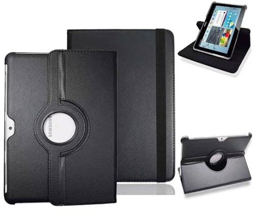 Custodia per tablet Samsung Galaxy Tab 2 10.1 P5100 P5110, rotazione a 360°, sottile, pieghevole, custodia per Samsung Galaxy Tab 2 10.1 P5100 P5110, con funzione di accensione e spegnimento