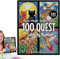 Generisch 100 Quests Malbuch Nach Zahlen | Malen Nach Zahlen Buch | Aktivitätsbuch Zum Ausmalen Und Erforschen | Wasser Malbuch | Lustige Zeichenspielzeug Malvorlagen Für Erwachsene Und Kinder