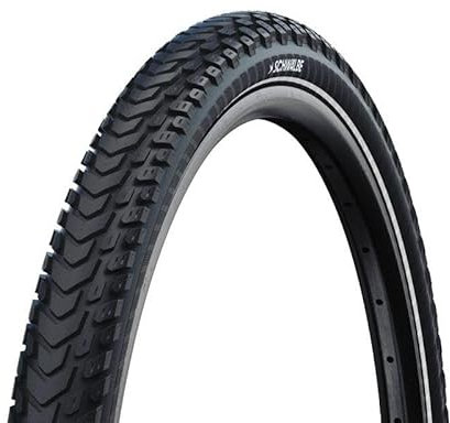 Schwalbe Fahrradreifen Marathon Mondial – Reise Reifen mit Double Defense Pannenschutz – Tourenreifen für E-Bike, Trekking-Fahrrad & Citybike – 26, 27.5 & 28 Zoll