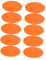 ETHZZLE 10pcs Film Sheets for Filtration Sunset Atmosphere Light Film Diffuser Light Window High Transmission Low Loss Color Correction Sheet