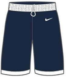 Nike Herren Bermuda Shorts Mens Team25 Basketball Stock Short - Obsidian