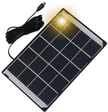 Chargeur Solaire Portable,30W 5V Type-C Batterie Externe Solaire | Panneau De Charge De Batterie Pour Extérieur - Pour Téléphone Appareil Photo Lampe Ventilateur Panure Voiture Tente Randonnée Camping