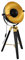 EGLO Covaleda Tripod Table Lamp, Wood and Steel Coloured in Brass, Black and Gold Vintage Bedside Light, Industrial Tripod Living Room Lighting With Switch, E27 Socket