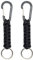 BRAVESHINE Karabiner Schlüsselanhänger Karabinerhaken mit Band, Carabiner Schlüsselanhänger Schlüsselband kurz mit Karabiner für Kinder Männer Frauen