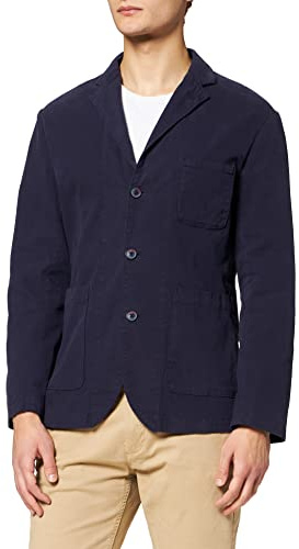 Hackett London Herren Anzugjacke HKT GMD Stretch, Blau (Navy 595), (Herstellergröße: 46/Regular)