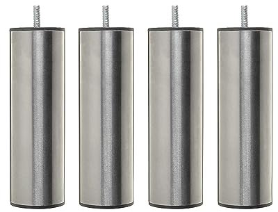 Someo 4 Pieds cylindriques INOX 19 cm
