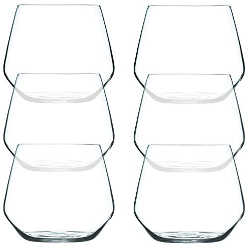 Set 6 vasos de agua 38 cl de cristal colección Barware