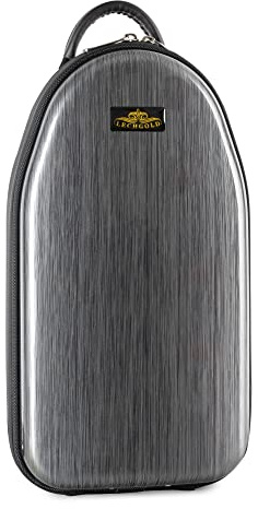 Lechgold Deluxe Koffer für Klarinette (Boehm), Stabiles Kunststoff-Gehäuse | Lechgold Instrumentenkoffer Deluxe für Klarinette (Boehm), Passend für für Bb-Klarinetten mit Boehm-System, Gewicht: 1 kg