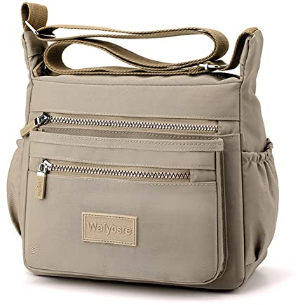 Wafybsre Handtaschen und Umhängetaschen für Damen (Khaki)