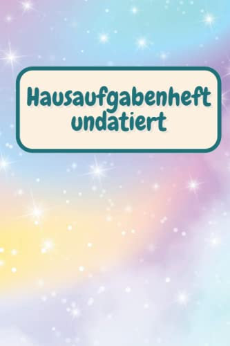Hausaufgabenheft undatiert: hausaufgabenheft mit stundenplan und platz für notizen | hausaufgabenheft faulenzer | hausaufgabenheft teenager