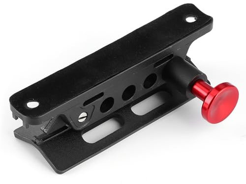 aqxreight Support D'extincteur, Support de D'extincteur en Aluminium Réglable pour RZR 900 S900 900 Trail 1000 1000XP 700 800 (Rouge)