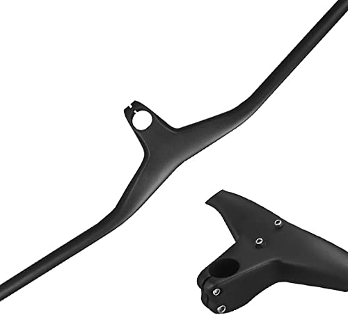 RXL SL mtb lenkermtb lenker 31.8 riser UD matt integrierte lenker mtb 760mm mtb lenker carbon mit vorbau MTB lenker für Mountainbikes, Rennrad, E-bike,BMX, Rennrad Lenker