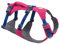Ruffwear Flagline Hundegeschirr mit Griff, Lleichtes, Verstellbares Gehgeschirr, 3 Leinenbefestigungspunkte, verstärktes Gurtband und starker V-Ring aus Metall Alpenglow Pink Medium