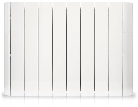 HJM Emisor Térmico Cerámico Bajo Consumo MARNE 2000, Programación 24/7, Funciones Ahorro, Turbo Programable, 2000W, Blanco