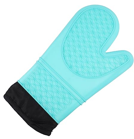 ABOOFAN Insulation Gloves Water Proof Gloves Kitchen Oven Gloves Silicone Oven Gloves Silicone Mitts for Kitchen Oven Mittens Steam-proof Oven Mitts Oven Mits Silica Gel Micro-wave Oven
