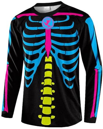 UGLY FROG Radfahren Trikots & Shirts Road Jersey - Männer Motocross Shirts für Mx Kleidung, Enduro Kart Tests, MTB BMX Schmutz Motorrad Top