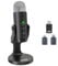 zealsound USB Mikrofon, 2.4GHz Drahtloses Mikrofon für iPhone Handy Android, Schnurloses Kondensator Desktop Microphone mit Rauschunterdrückung,Stum, für Podcast,ASMR,Gaming, aufnahmen, k66 kabellose