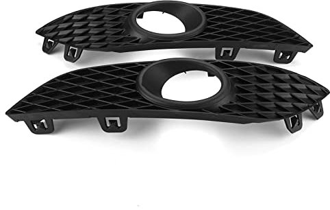 QXWRLD Auto-Nebelscheinwerfer-Kühlergrill, Nebelscheinwerfer-Kühlergrill-Abdeckung, for Opel, for Astra H 2007–2012, for Vauxhall 1400409 1400410 Nebelscheinwerferabdeckung vorne für Fahrzeuge