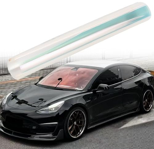 AuMoHall Chameleon Charming Red Windshield Tint 89.3% VLT Car Front Window Tint Colorful Red Color Change Effect Car Window Solar Protection Film, 19.68 x 118.11