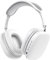 True Face Wireless Bluetooth Over-Ear Headphones, Noise-Canceling Earphones with Mic, Lightweight Design, Deep Bass, Long Battery Life, for Travel, Work & Gaming White One Size