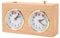 Schachuhr-Timer, professionelle mechanische analoge Schachuhr, aufziehbarer hölzerner Vintage-Schachtimer für internationales und chinesisches Schach, Schachuhr-Spieltimer