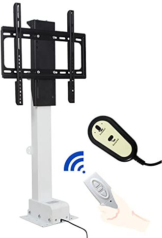 SaryEdge TV Bracket tv wall mount TV Mount,Motorized TV Bracket With Remote And Switch Control,Fits Most 32-65 Inch TVs,For Hospital/Home (