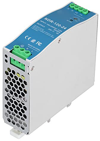 NDR -1220–24 Industrieschiene Netzteil 5A 120W Schiene Stromversorgungsschalter AC100‑240V Netzteil Versuchsschalterumschaltungswandler
