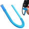 Dryer Vent Vacuum Hose Attachments, Flexible Vacuums Cleaner Extension, 39.7/15.6/4.7 Inches, Deep Lint Cleanings Attachment Tool for Home Appliance Dryers Vents Cleaning, Blue