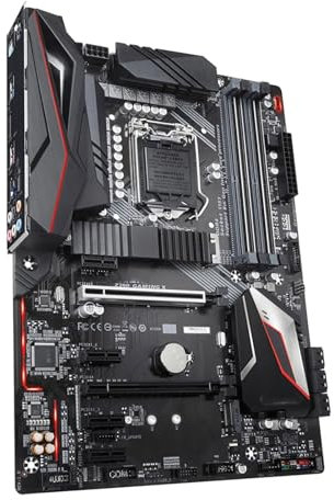 QWEOWW Carte mère Fit for GIGABYTE Z390 Gaming X LGA1151 DDR4 Intel I9 I7 I5 I3 CPU Intel Z390 Gaming Carte Mère 1151 Intel LAN M.2 ATX