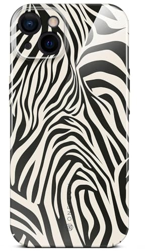 ONEFLOW Wild Cover für iPhone 13 Hülle mit Animal Print, Designer Case Handy Schutzhülle mit Kameraschutz, Tiere Muster Hardcase dünne Handyhülle, Electric Zebra