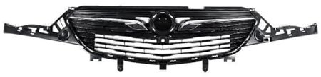 DZSDKHLFJ Kühlergrill Grill Front Stoßstange Wichtigsten Kühler Top Grille Für Vauxhall Für Grandland X 2017-2022 + Chrom