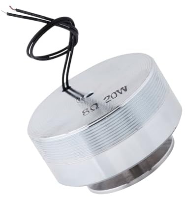 ZJchao Anything Speaker, Crystal Clear Sound, 50MM 2Inch Louderspeaker, Induction Speaker Subwoofer for Home, Outdoor, Party (8Ω 20W)