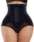 Bafully Hi-Waist Trainer Butt Lifter Tummy Control Panty Body Shaper for Women (Black, L)