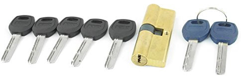 Aexit Cylindre Euro de sécurité pour porte d´entrée, ton doré, 7 PA840836Y476577W