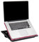 Mind Reader Lap Desk Laptop Stand, Bed Tray, Collapsible, Cushion, Portable, Dorm, Plastic, 14.75 L x 11 W x 7.3 H, Pink