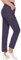 Little Donkey Andy - Pantaloni alla caviglia da donna, ultra elasticizzati, ad asciugatura rapida, leggeri, con coulisse, ideali per escursionismo, viaggi e allenamento, Donna, A5. Viola scuro, Small