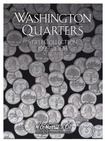 1999-2003 Washington Quarters State Collection Vol. 1# 2580 Empty Coin Folder