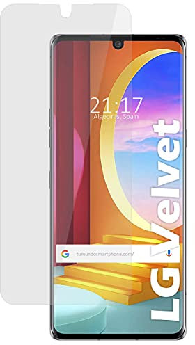 Tumundosmartphone Protector Pantalla hidrogel Mate Antihuellas para LG Velvet 5G