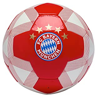 FC Bayern München Fußball I Junior Größe 4 I Rot-Weiß