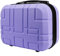 R.Leone Valigia da 1 pezzo Fino a Set 4 Trolley Rigido grande, medio, bagaglio a mano e beauty case 8 ruote in ABS 611 (Lilla, XS Borsetta Beauty Case)