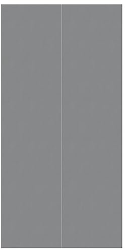 Tidyard Tapis de Sol pour Piscine Bâche de Sol Tapis de Protection Couvre-Sol de Piscine Gris Clair 500x250 cm géotextile Polyester