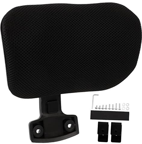 GRIRIW Kopfstütze Für Computerstuhl Aus Robustem Kunststoff Höhenverstellbar Mit Clip Befestigung Ergonomisch Für Büro Und Homeoffice Nackenstütze